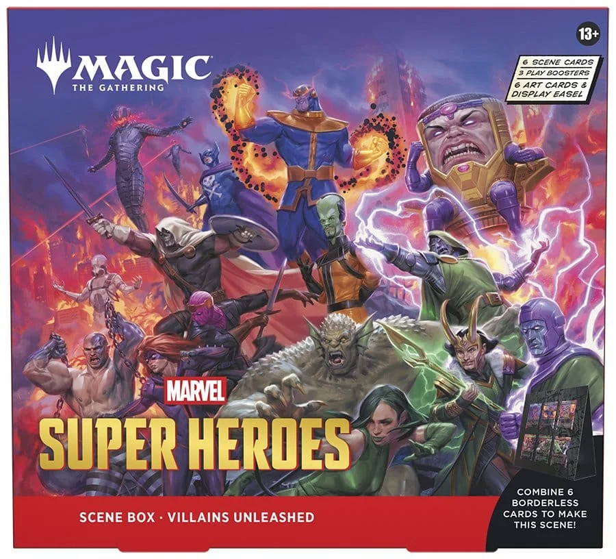 Magic the Gathering Marvel Super Heroes Scene Box English - Villains Unleashed
